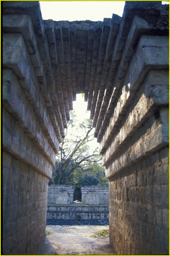 20 Copan - False Arch facing the Ball Court