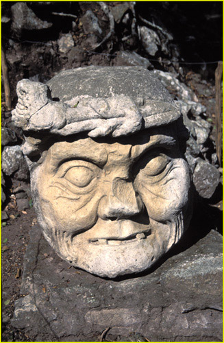 27 Copan - ''jester'' head