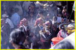 53 Chichicastenango - procession of a ''Cofradias''