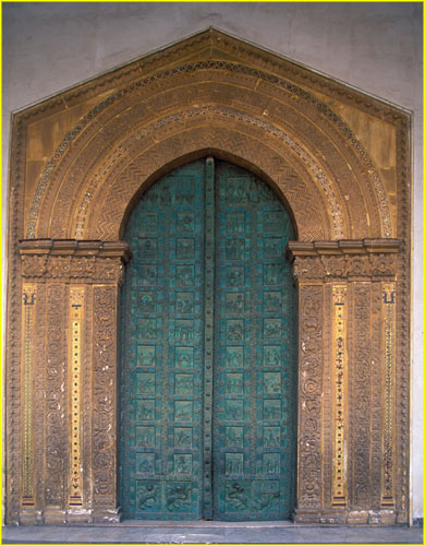 91 Bronze door to Monreale Cathedral by Bonanno da Pisa