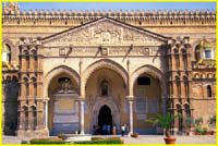 82 Entrance of Duomo, Palermo, Sicily