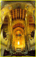 93 Mosaic of Christ Pantocrator, Monreale Cathedral, Sicily