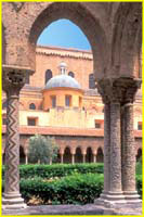 95 Courtyard of Cloister, Monreale, Sicily