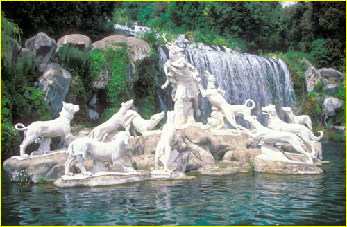 17b Caserta Palce Royal Garden Fountain