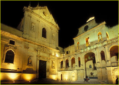 33f Palazzo Vescoville and Cathedral on Piazza Duomo, Lecce, Puglia