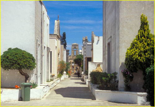 35 Cemetery in Guagnano, Puglia