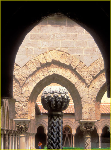 72 Monreale Cloisters Fountain
