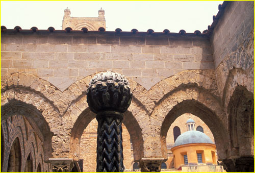 73 Monreale Cloisters Fountain