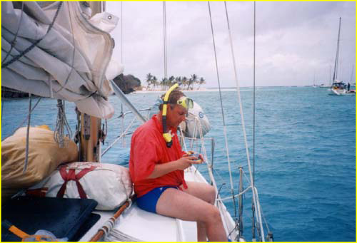 17Snorkeling at Tobago Kays