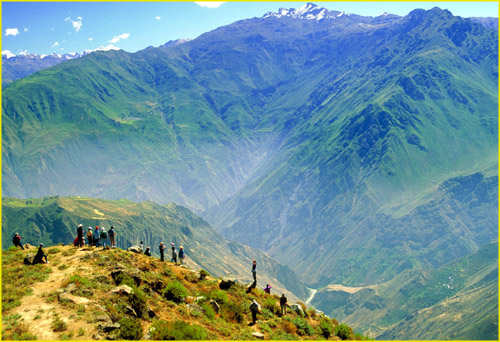 5 At the Edge of Colca Canyon in Cabanaconde