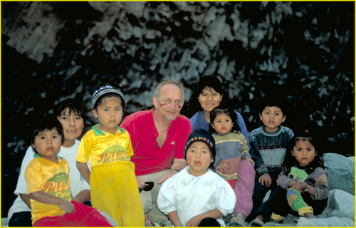 9 With Residents of Canco